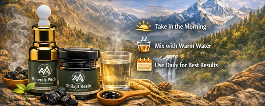 Natural Himalayan Shilajit Usage Guide By Minerals Pitch Natural Himalayan Shilajit | MineralsPitch