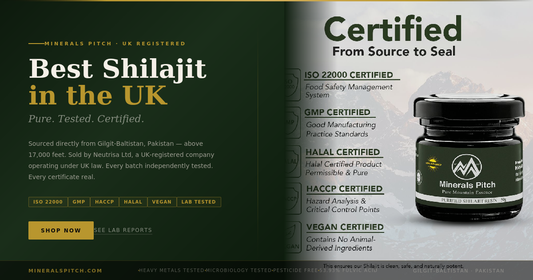 Where to Buy Shilajit in UK? Natural Himalayan Shilajit | MineralsPitch