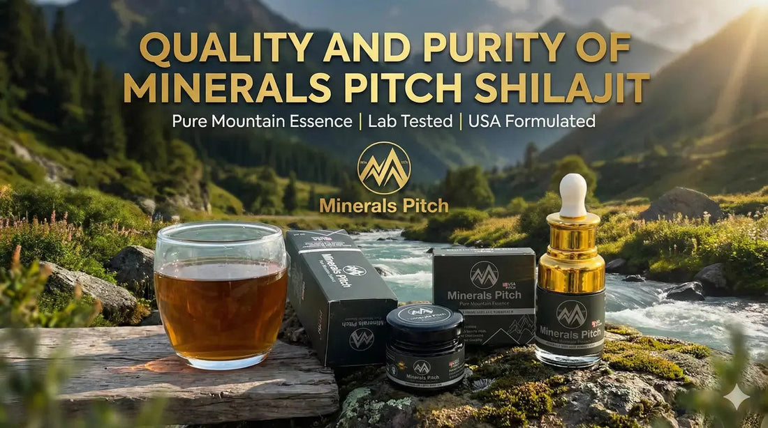 The Purity Promise: How Minerals Pitch Shilajit Guarantees Authenticity in a Market Flooded with Fakes - Natural Himalayan Shilajit | MineralsPitch
