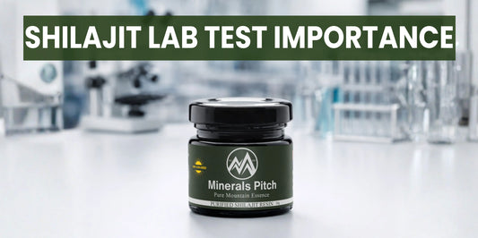 Why Lab Testing Matters for Shilajit Quality and Safety? Natural Himalayan Shilajit | MineralsPitch