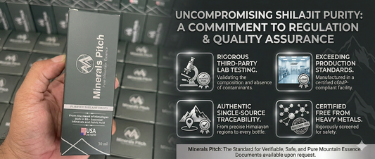 What are the Regulatory and Quality Control Challenges in Shilajit? Natural Himalayan Shilajit | MineralsPitch