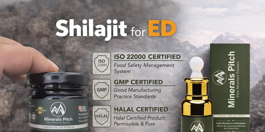 Is Shilajit Good for Erectile Dysfunction? Natural Himalayan Shilajit | MineralsPitch