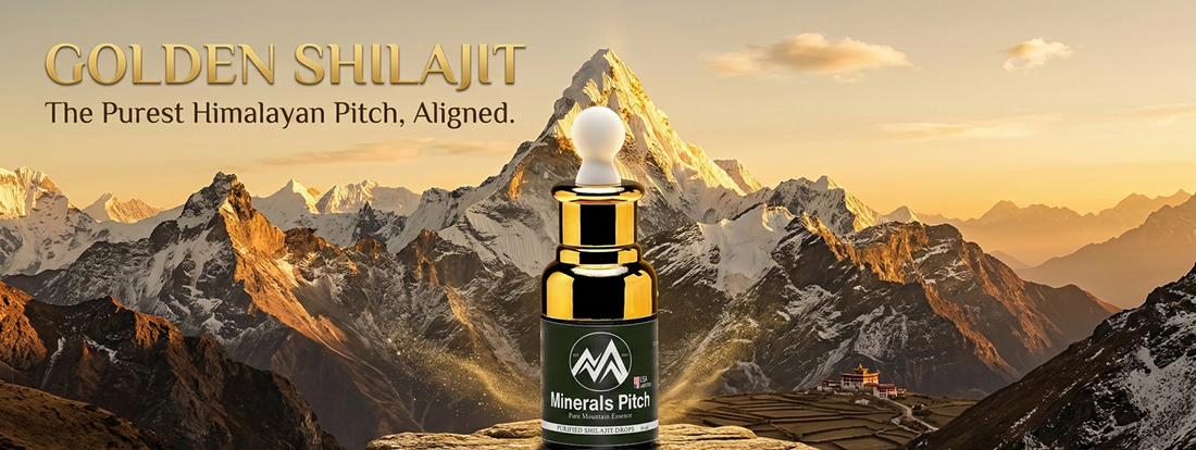 What is Golden Shilajit? Myth vs Reality Natural Himalayan Shilajit | MineralsPitch