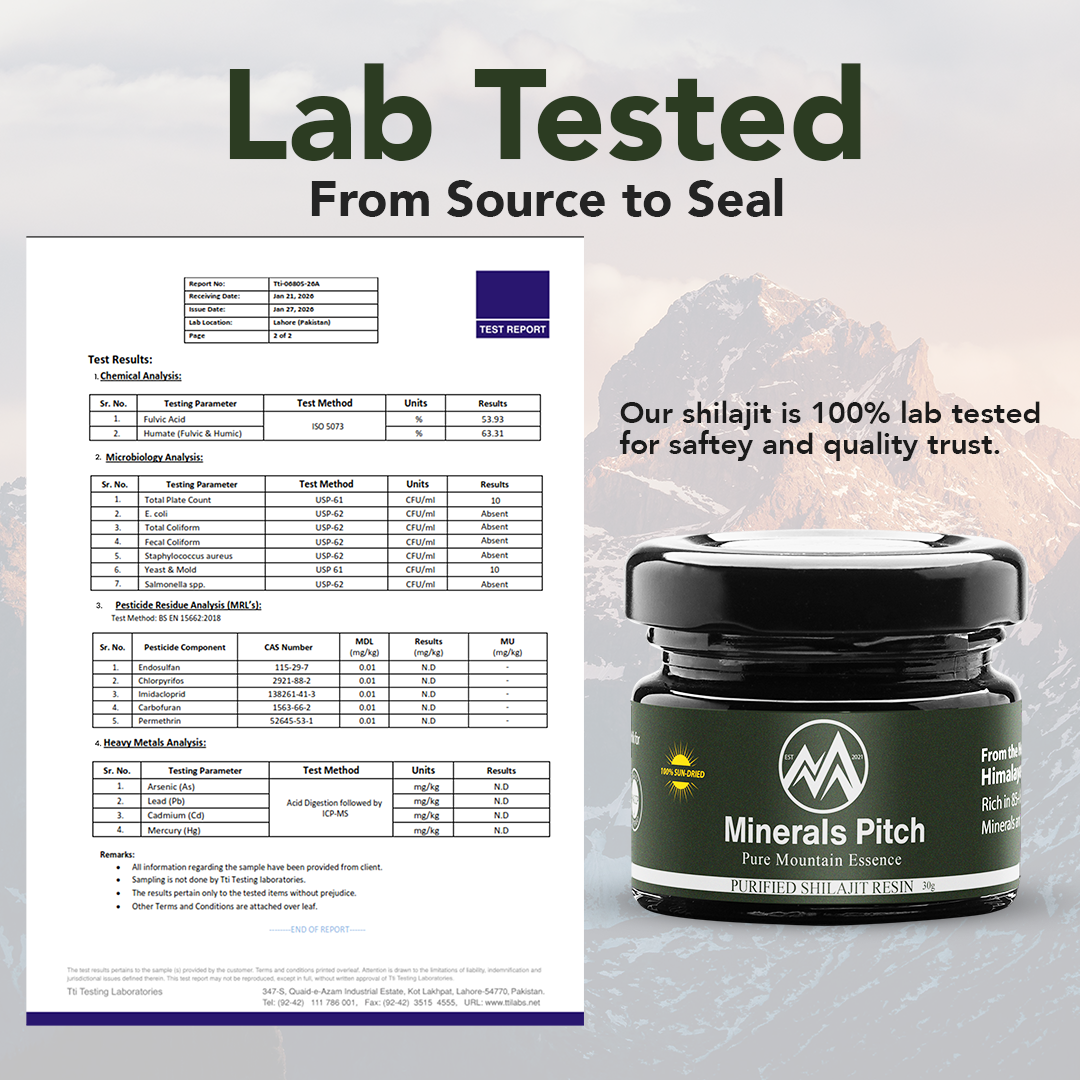 Natural Himalayan Shilajit Resin 30G — Minerals Pitch Brand Minerals Pitch