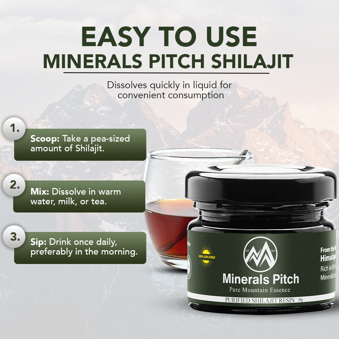 Natural Himalayan Shilajit Resin 30G — Minerals Pitch Brand Minerals Pitch