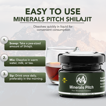 Natural Himalayan Shilajit Resin 30G — Minerals Pitch Brand Minerals Pitch