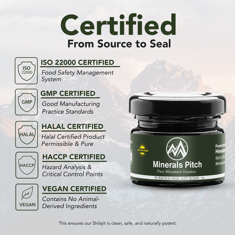 Natural Himalayan Shilajit Resin 30G — Minerals Pitch Brand Minerals Pitch