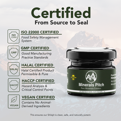 Natural Himalayan Shilajit Resin 30G — Minerals Pitch Brand Minerals Pitch