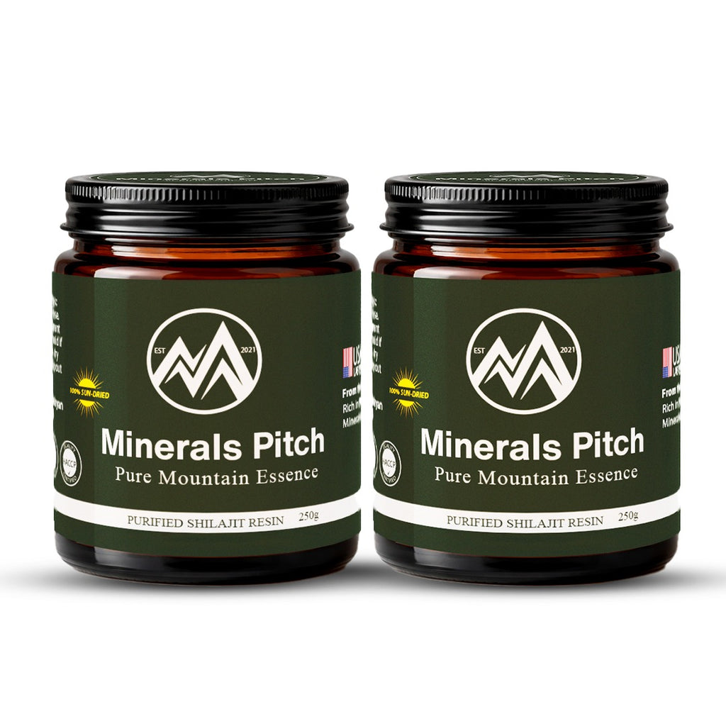 Himalayan Shilajit resin 500G - Organic trace minerals and natural Fulvic acid for overall wellness