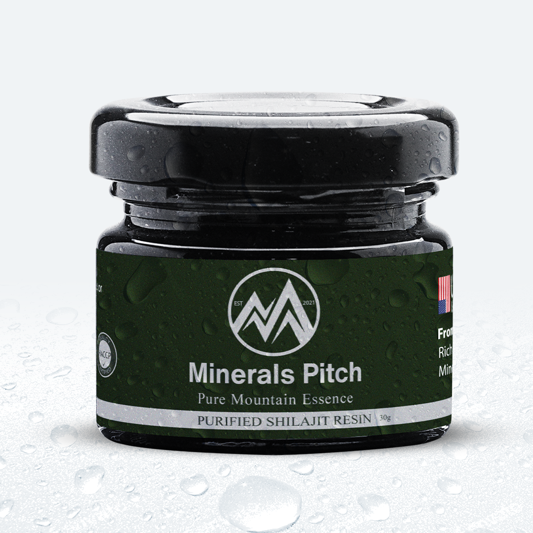 Himalayan Shilajit resin 30G - Organic trace minerals and natural Fulvic acid for overall wellness