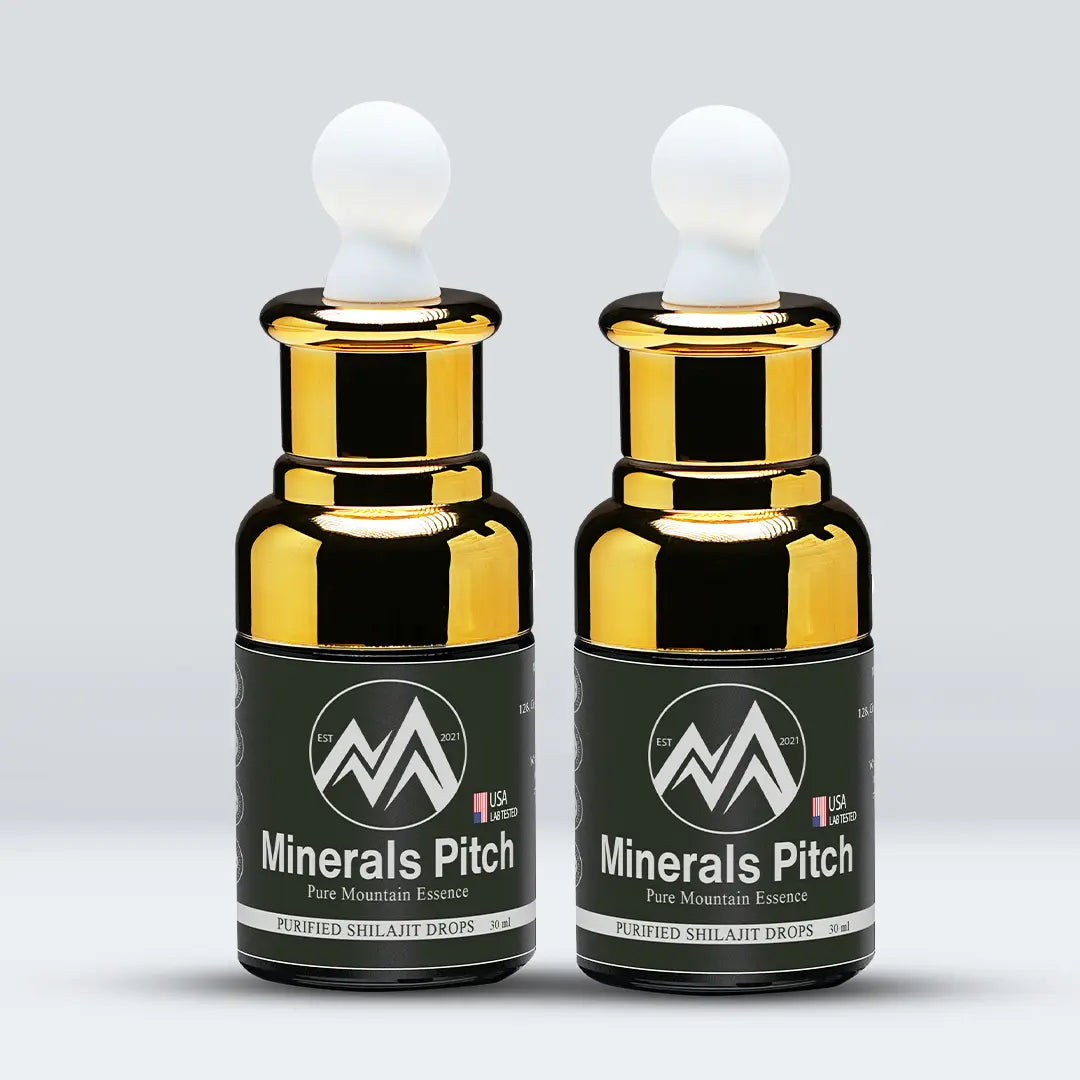Himalayan Shilajit drops 30ml - Buy One Get One Free Offer Minerals Pitch