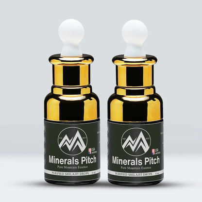 Himalayan Shilajit drops 30ml - Buy One Get One Free Offer Minerals Pitch