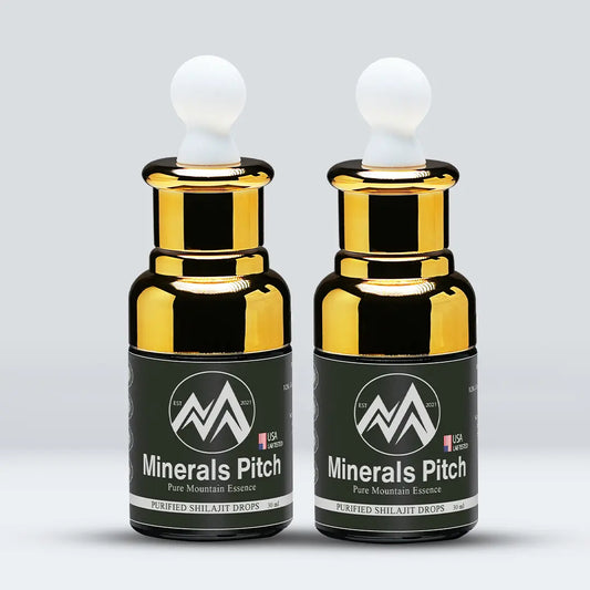 Himalayan Shilajit drops 30ml - Buy One Get One Free Offer Minerals Pitch