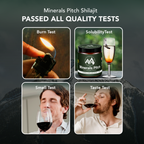 Himalayan Shilajit resin 1000G - Organic trace minerals and natural Fulvic acid for overall wellness