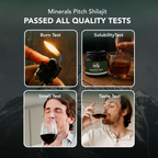 Himalayan Shilajit resin 250G - Organic trace minerals and natural Fulvic acid for overall wellness