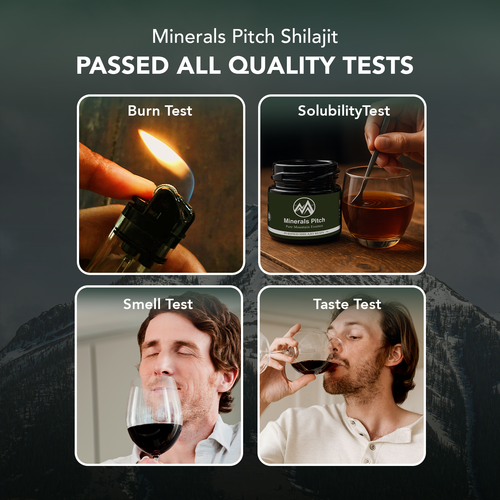 Himalayan Shilajit resin 250G - Organic trace minerals and natural Fulvic acid for overall wellness